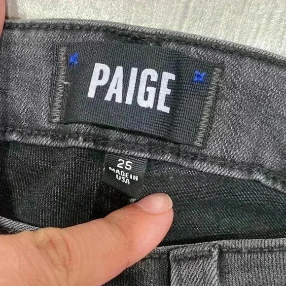 Paige Verdugo Ankle Skinny Jeans size 25 - Picture 2 of 5
